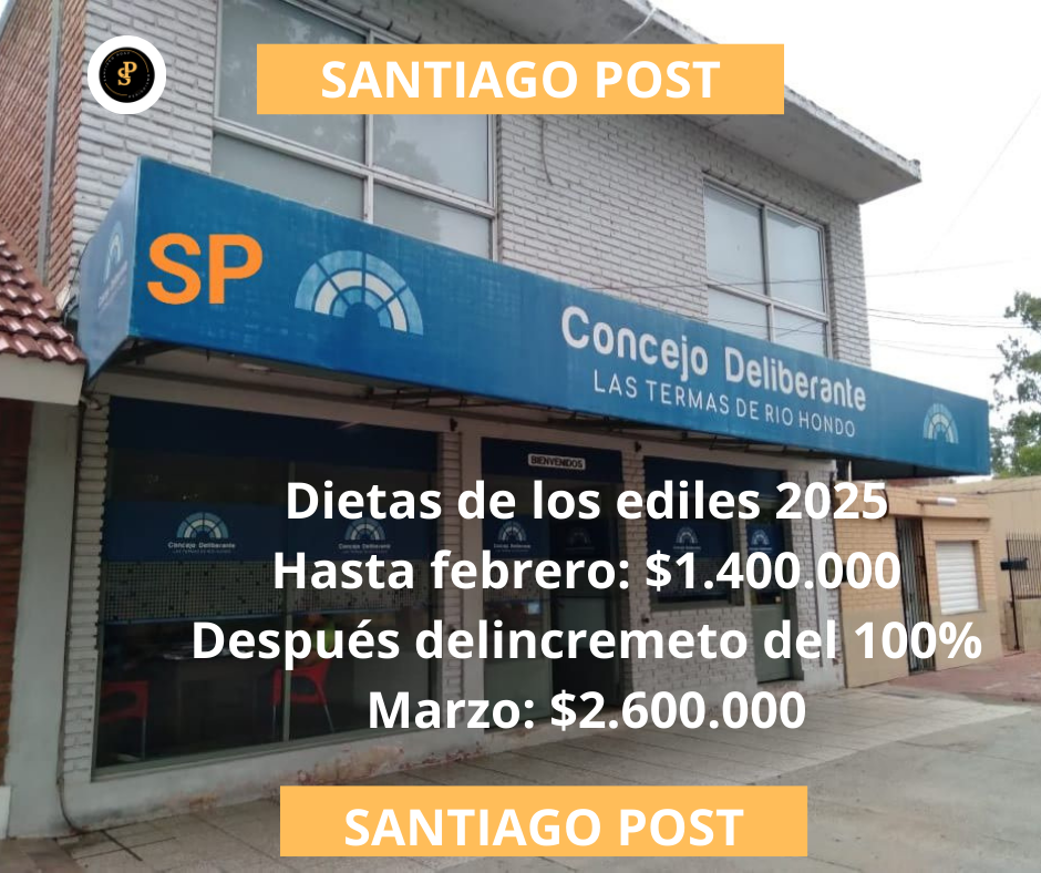 CONCEJALES: DIETA 2025
